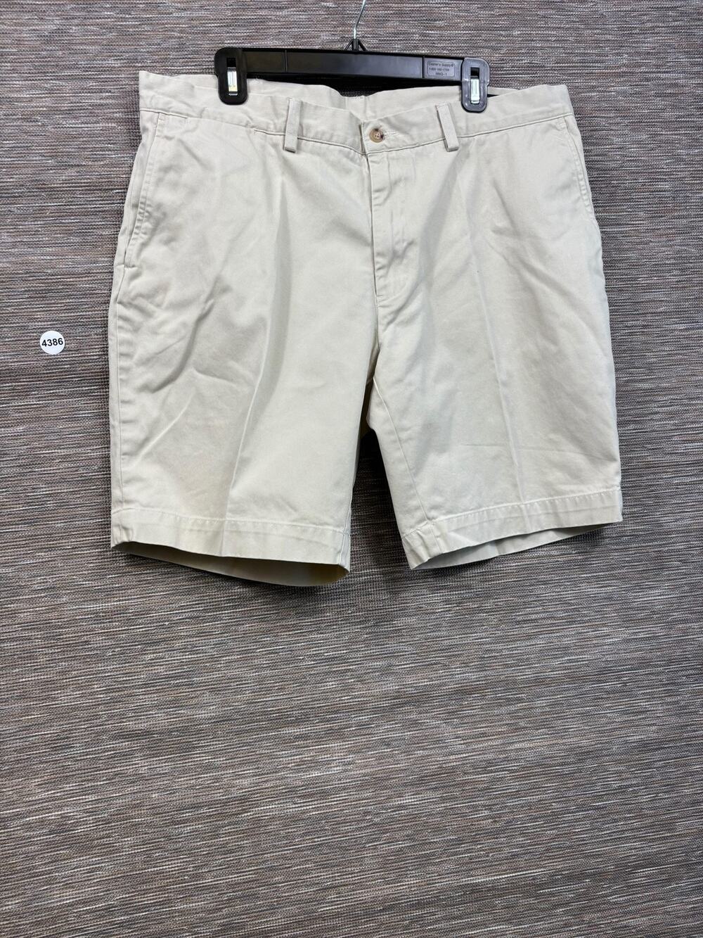 Polo Ralph Lauren Shorts Mens 38 Beige Chino Classic Fit 9 Inseam Casual Summer